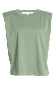 Padded Shoulder T-Shirt   Nordstrom at Nordstrom